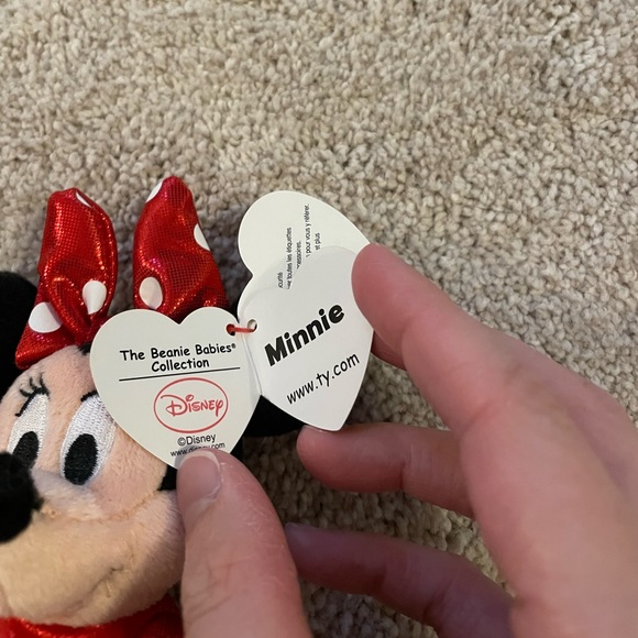 Minnie Mouse Beanie Baby - Picture 4 of 4
